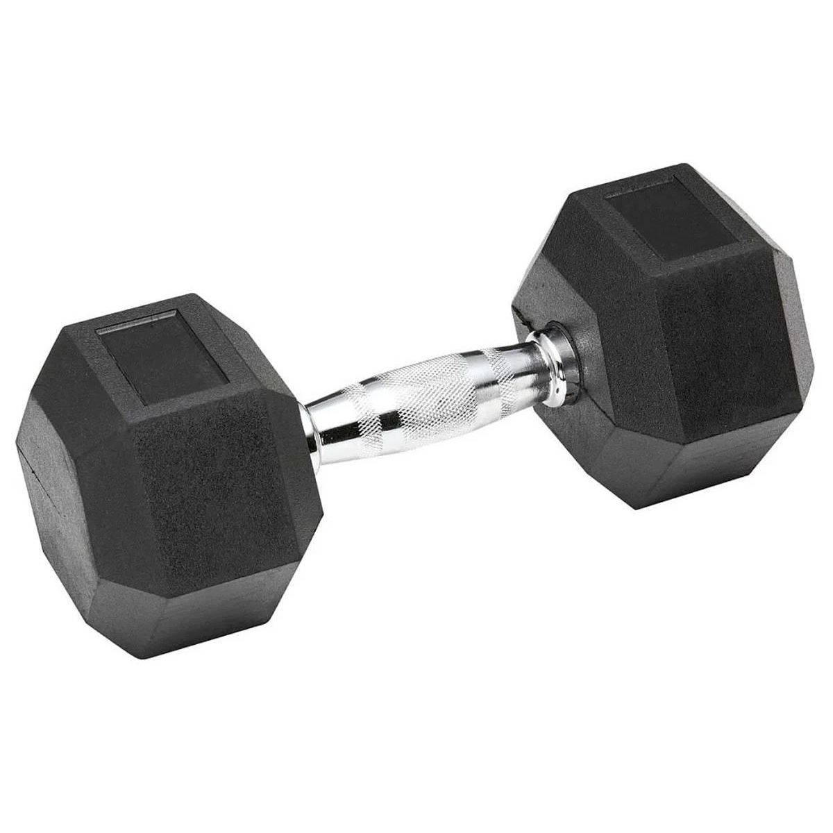 LUMAX - Mancuerna Hexagonal 10 Kg por Unidad - Fitness Crossfit