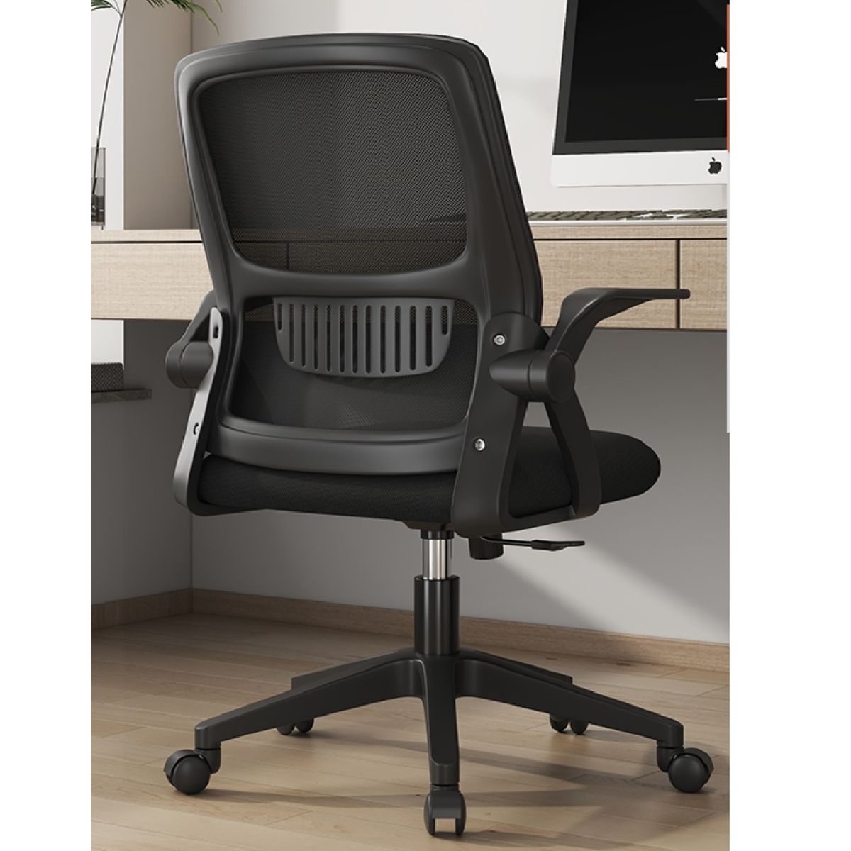 LUMAX - Silla Ejecutiva Trent De Escritorio Oficina Ergonómica Negra