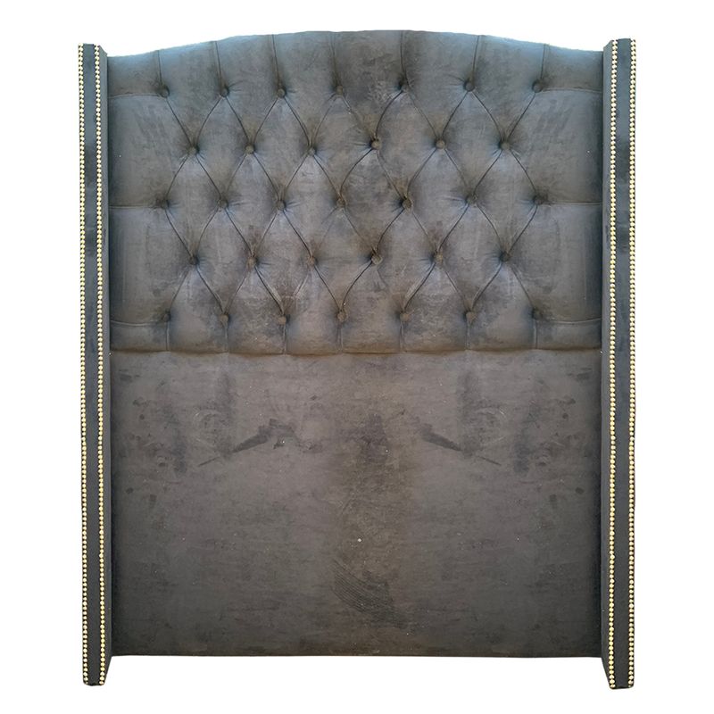 WALTHER - Respaldo Greco 1,5 plaza gris