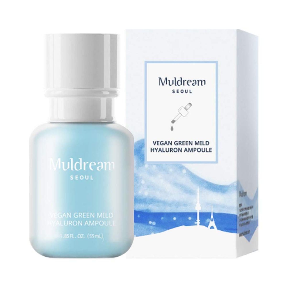 MULDREAM - Muldream Serum Facial Vegano Hipoalergénico Libre Parabenos - 55ml