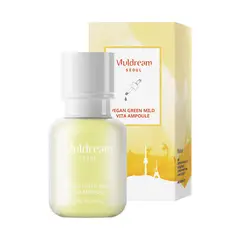 MULDREAM - Ampolla Vitamina Reduce las líneas finas / Vegan green mild VITA Cosmética Coreana.-