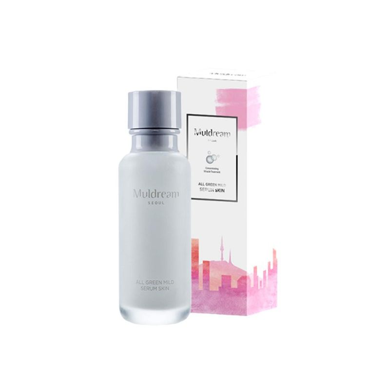 MULDREAM - Serum facial hidratante  All green mild serum skin Cosmética Coreana