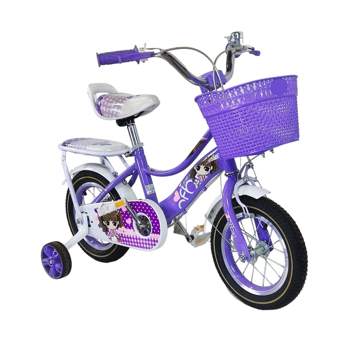 GENERICO - Bicicleta Aro 12 Niña CfBike Lila