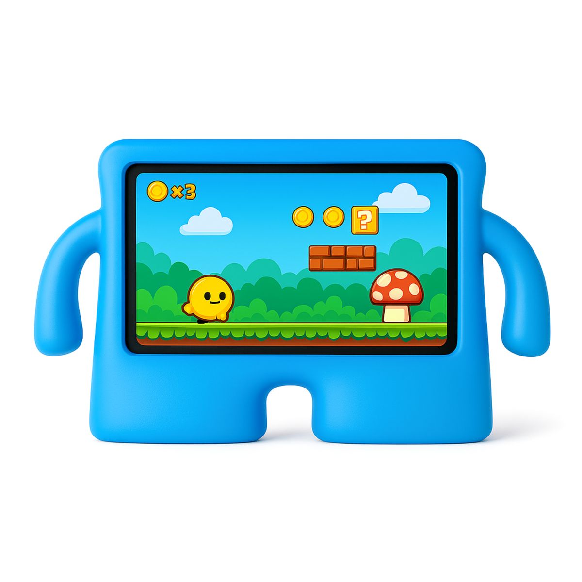 JOIGO - Funda Antigolpes Niños Para Tablet Samsung A7 lite T220 Azul