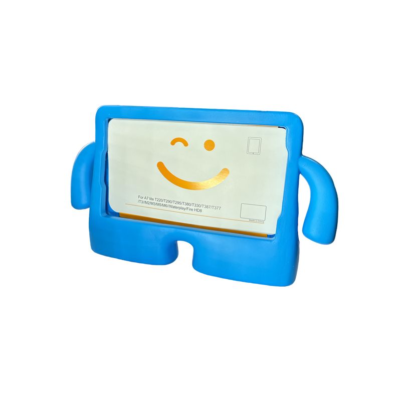 JOIGO - Funda Antigolpes Niños Para Samsung T220 Azul.