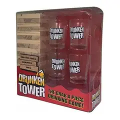 GENERICO - Juego De Shots Drunken Tower Juego De Mesa Para Fiestas