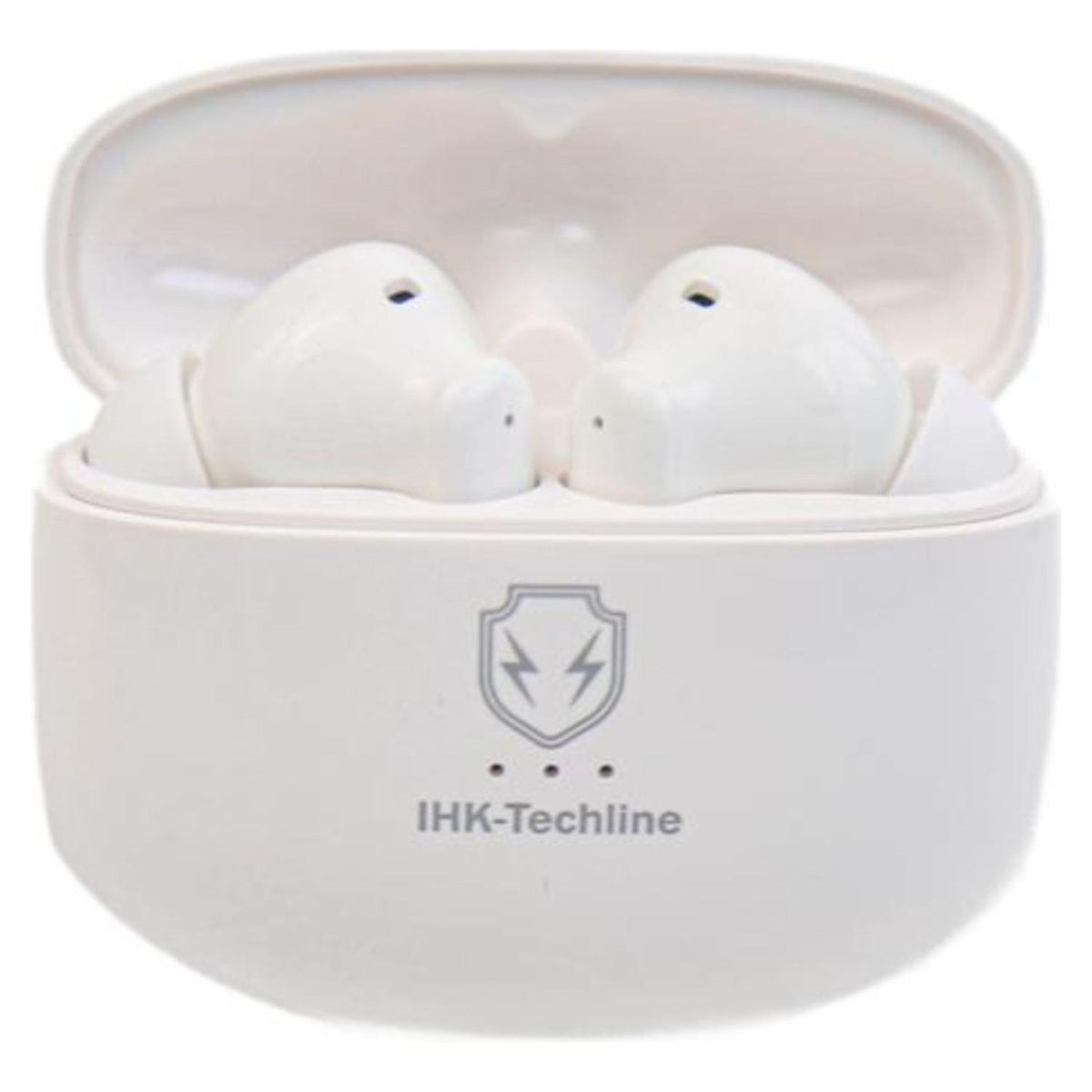IHK TECHLINE - Audífonos Bluetooth con Reduccion de ruido HIFI - Blanco