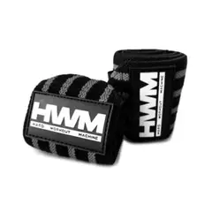 HWM - Muñequeras Elasticas Powerlifting Gym Entrenamiento