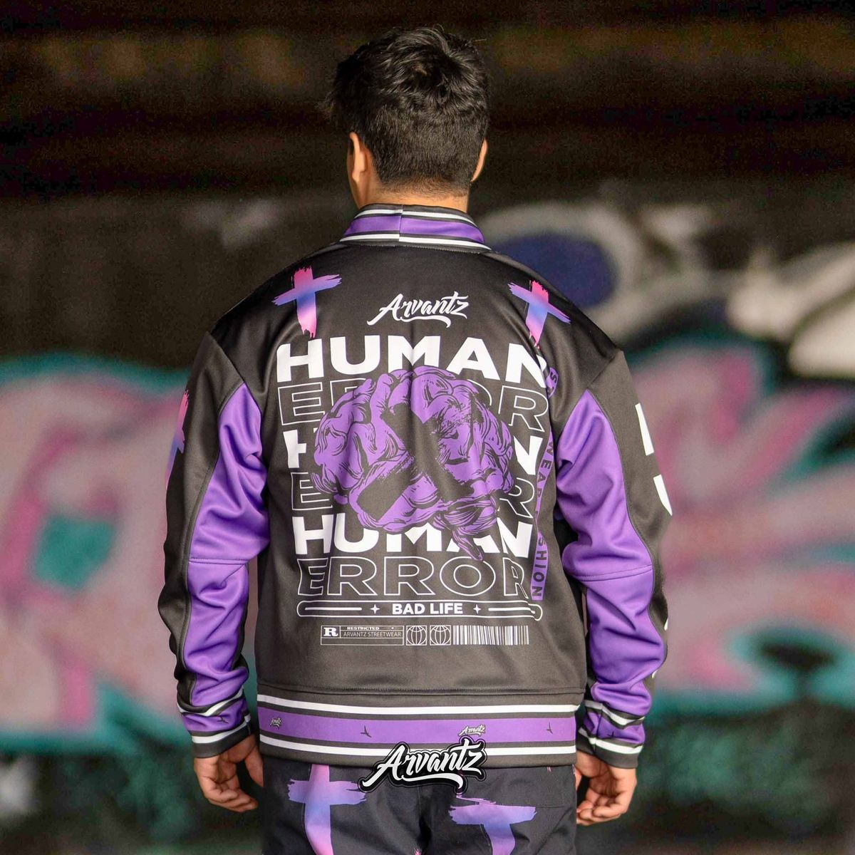 ARVTZ ARVANTZ - Chaqueta Varsity T1 Error Human