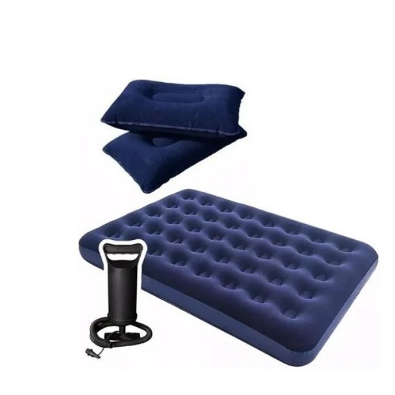 GENERICO - COLCHON INFLABLE 2 PLAZAS