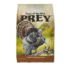 TASTE OF THE WILD - PREY TURKEY PAVO PERRO 11.3 KILOS