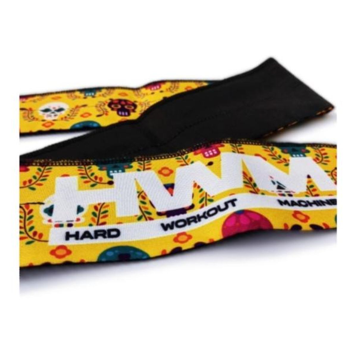 HWM - Muñequeras Entrenamento Crossfit Pesas Gym Tela
