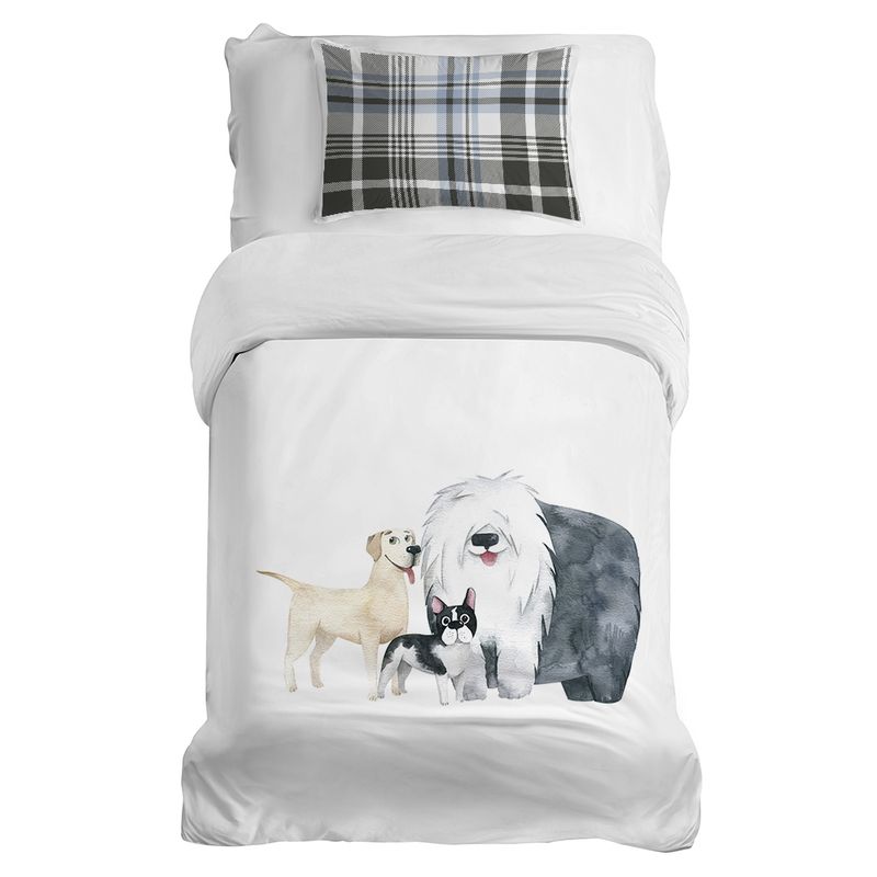TUYO PRINT - Cubreplumón 1,5 plaza  Perros - Tuyo Print