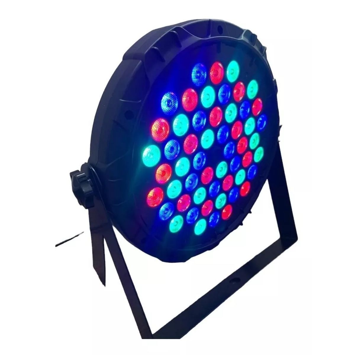 GENERICO - Foco Par Led 54 Dmx Alto Brillo Rgb Disco Fiesta Luces