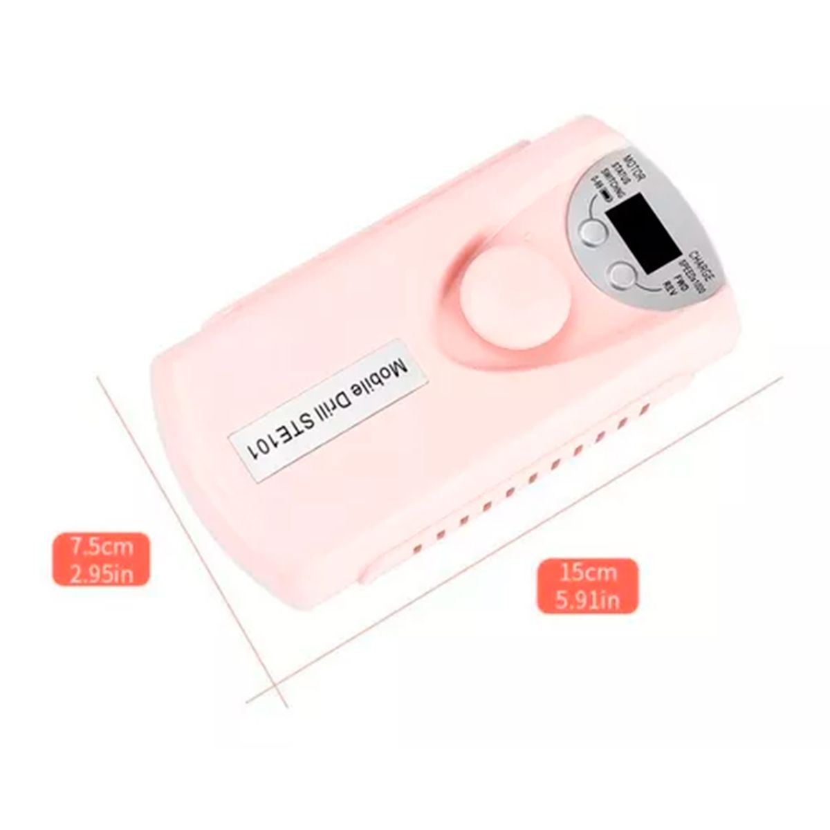 GENERICO - Torno Inalambrico 30000 Rpm Para Manicura