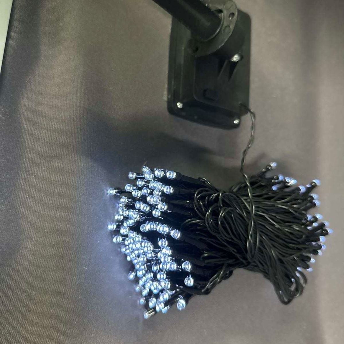 MAILYDEAS HOGAR Y MAS - Guirnalda de Luces LED Solares para Exteriores - 200 Luces, 12 Metros