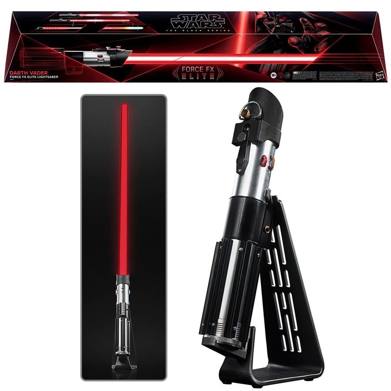 HASBRO - The Black Serries Darth Vader Force FX Elite Lightsaber