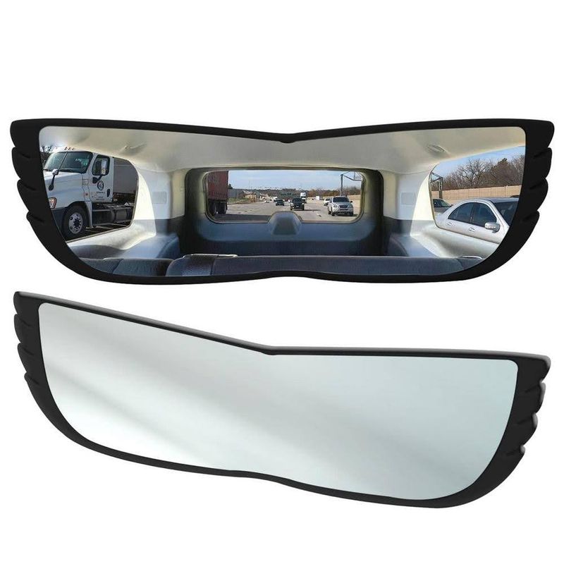 GENERICO - Espejo Retrovisor Vision Panoramica Ajustable Punto Ciego