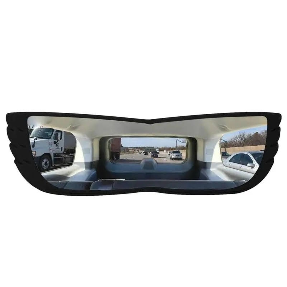 GENERICO - Espejo Retrovisor Vision Panoramica Ajustable Punto Ciego