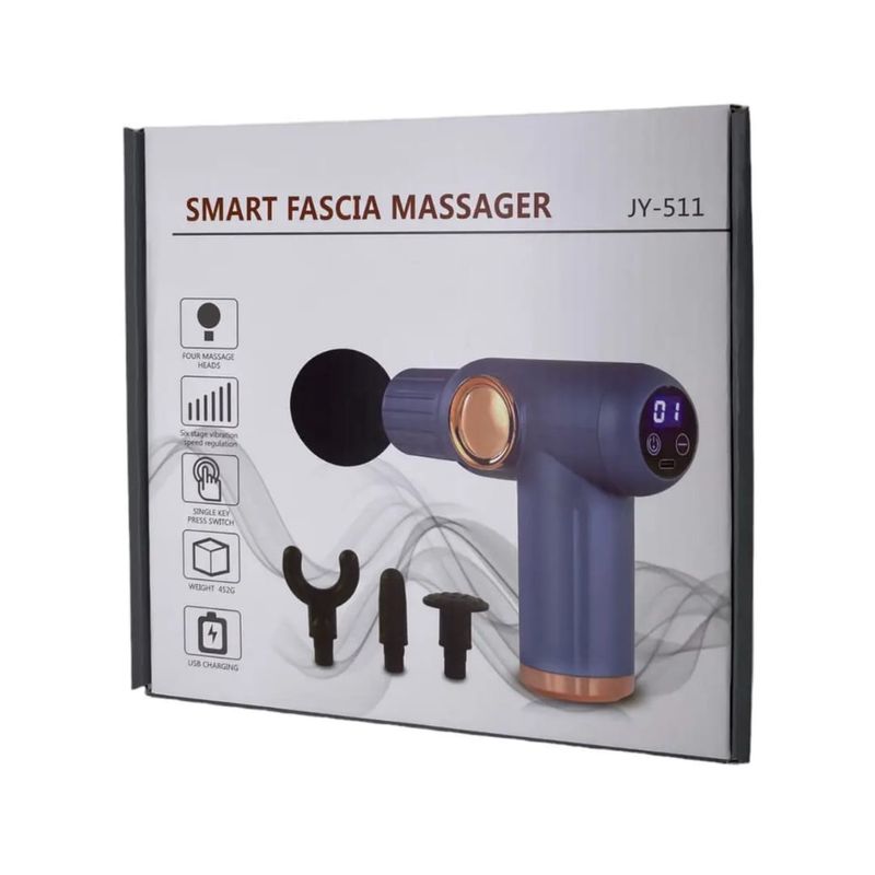 GENERICO - Masajeador Profesional Pistola Eléctrica Fisioterapia JY-511