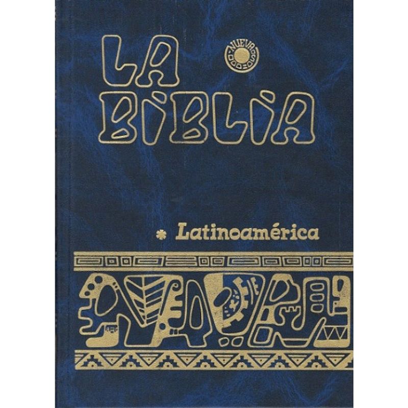 SAN PABLO - Biblia Latinoamericana Mediana Tapa Dura Azul