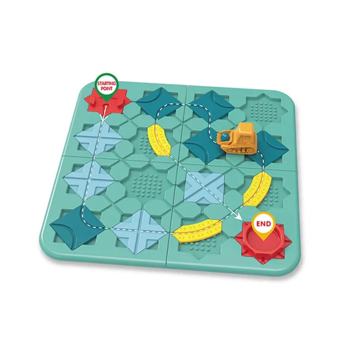 GENERICO - Juego Educativo Montessori Constructor de Caminos para niños