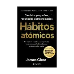 TOP10BOOKS - LIBRO HÁBITOS ATÓMICOS. EDICIÓN ESPECIAL / JAMES CLEAR / PAIDÓS
