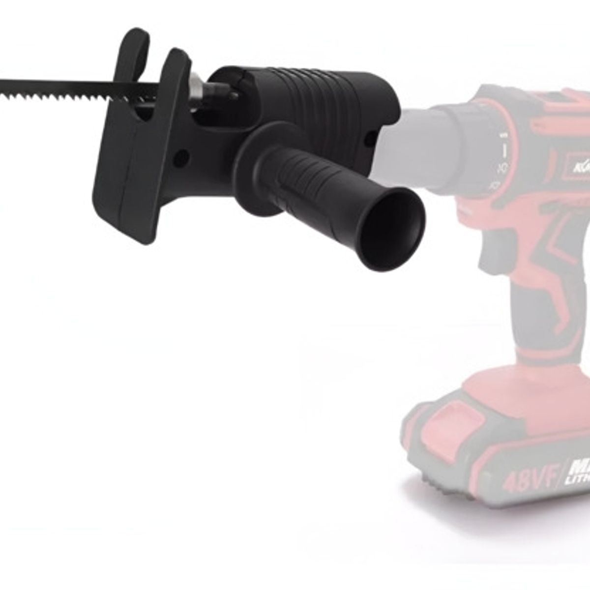 GENERICO - Adaptador Sierra Sable Caladora Serrucho Para Taladro