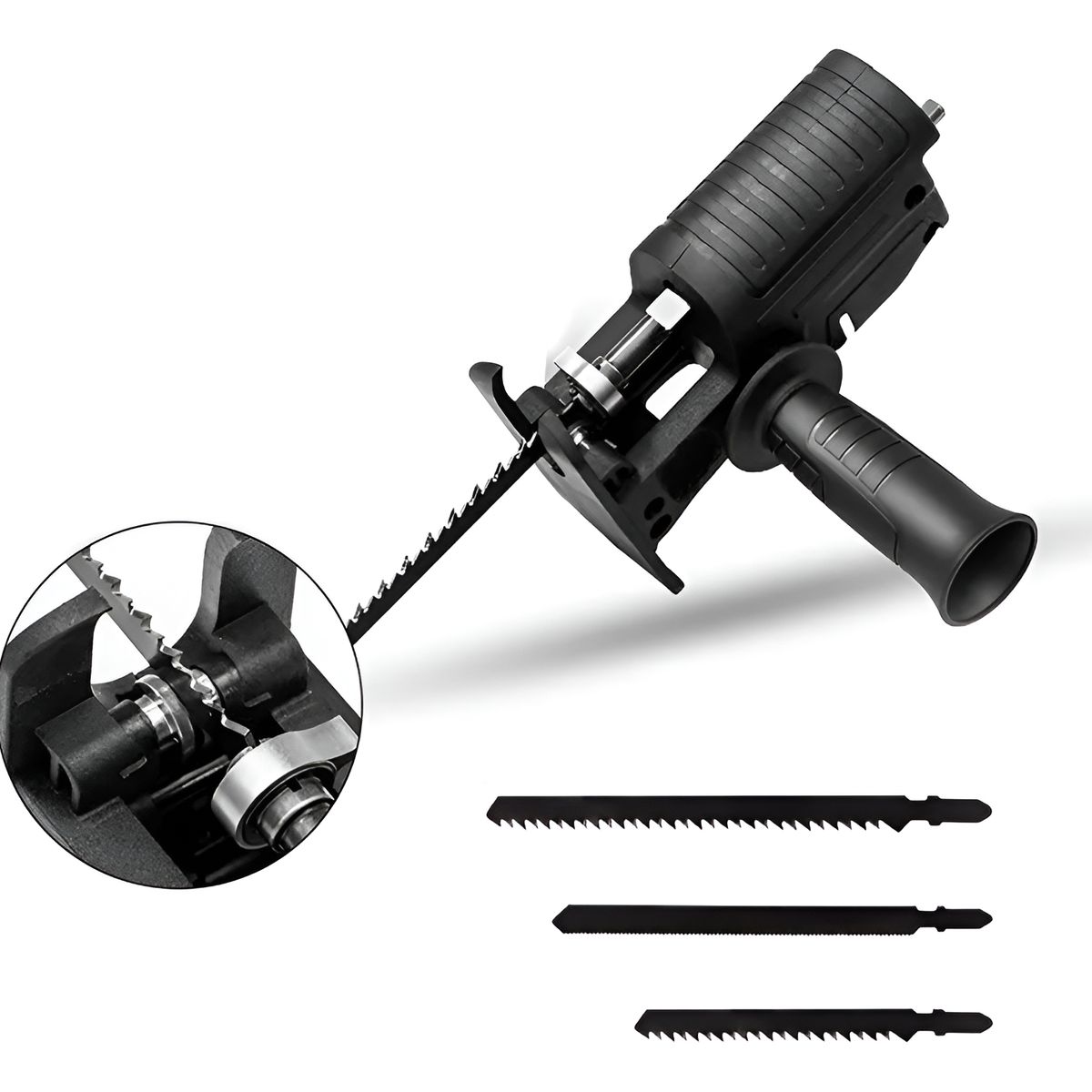 GENERICO - Adaptador Sierra Sable Caladora Serrucho Para Taladro