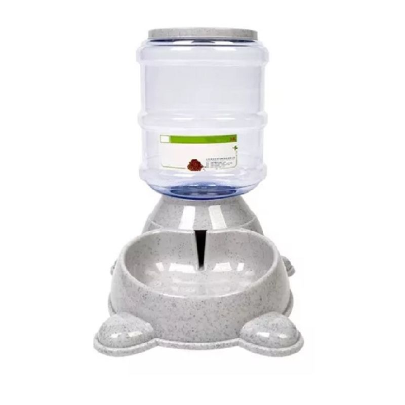 GENERICO - Dispensador Agua Perro Gato 3.8L Automatico 262121 gris