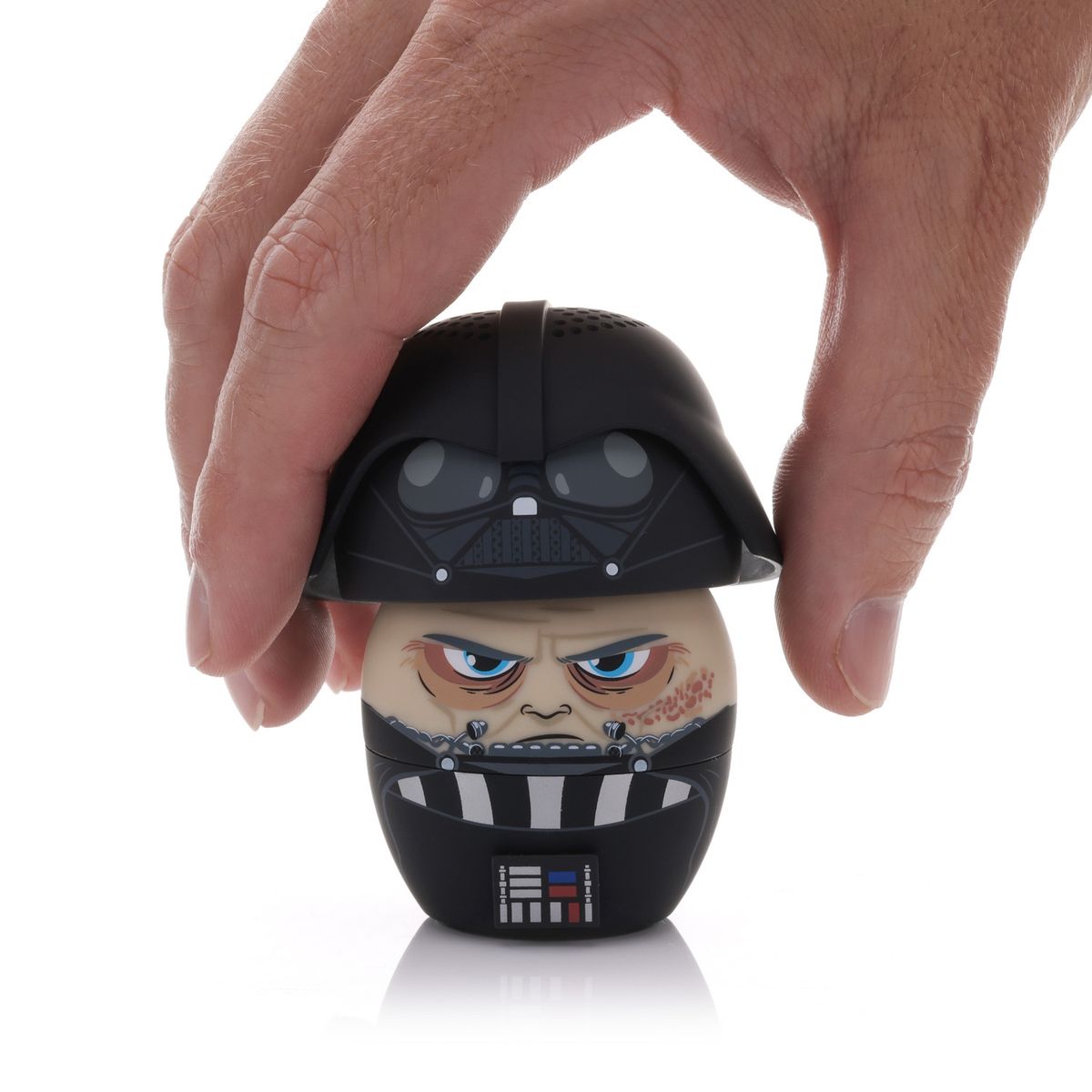 BITTY BOOMERS - Parlante Bluetooth Portatil Darth Vader Casco Removible Star Bitty Boomers