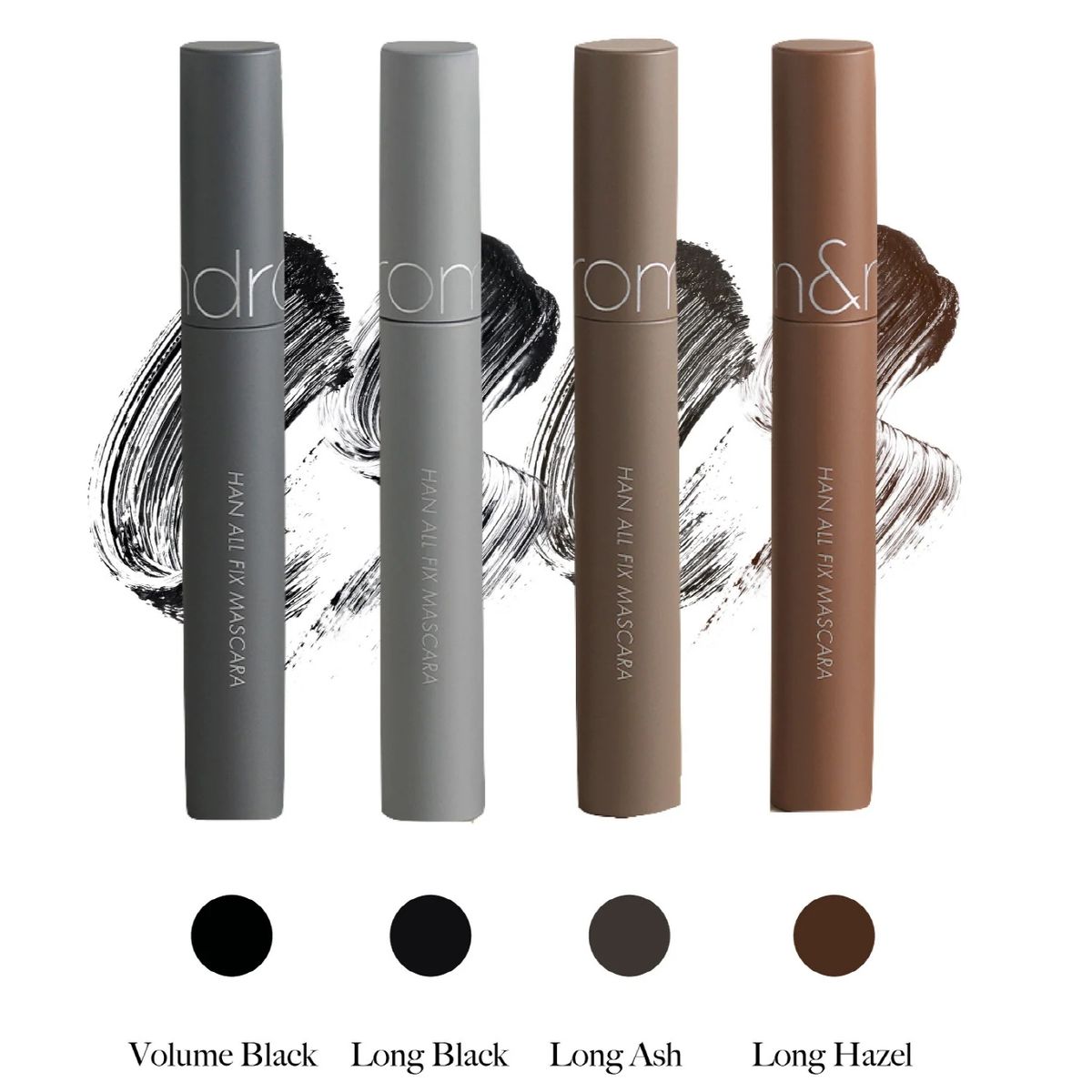 ROMAND - Máscara Pestañas Han All V01 VOLUME BLACK - Cosmética Coreana