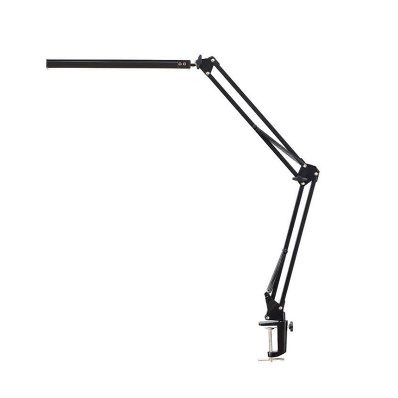 OLTEN - Lampara Led Con Brazo Para Velador O Escritorio Negra