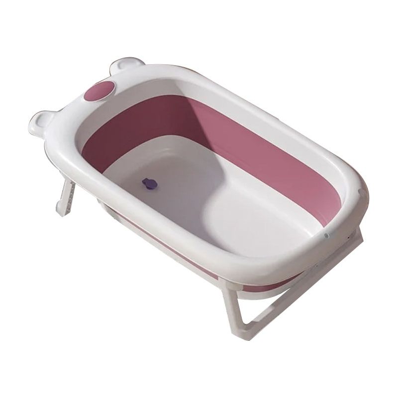 GENERICO - Bañera Para Bebé Plegable Portátil Rosa