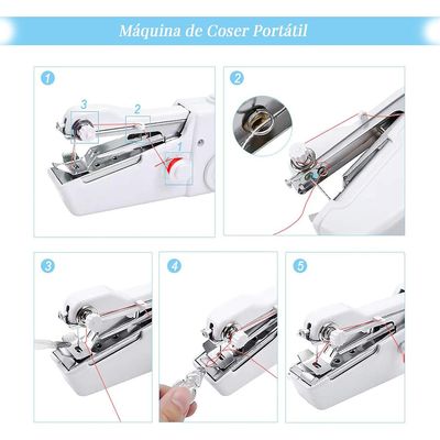 Imagen 2 del producto Máquina de Coser Portátil de Mano Con Kit de Costura-Negro