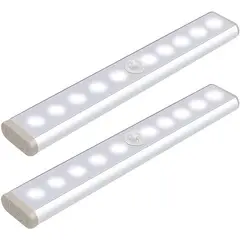 LELOX - Luz de armario con sensor automático de 2 pieza