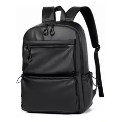 GENERICO - Mochila Gran Capacidad Para Laptop Mochila Escolar Casual Negra