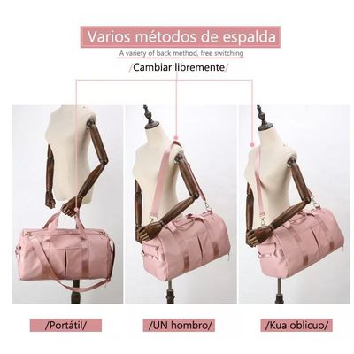 Imagen 2 del producto Bolsa Deportiva De Alta Capacidad Para Hombres Y Mujeres rosa
