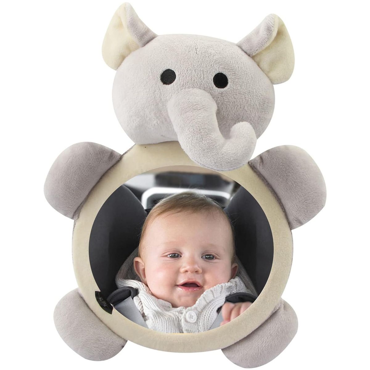 COREJOY - Espejo Retrovisor Auto para Niños Bebés - Elefante