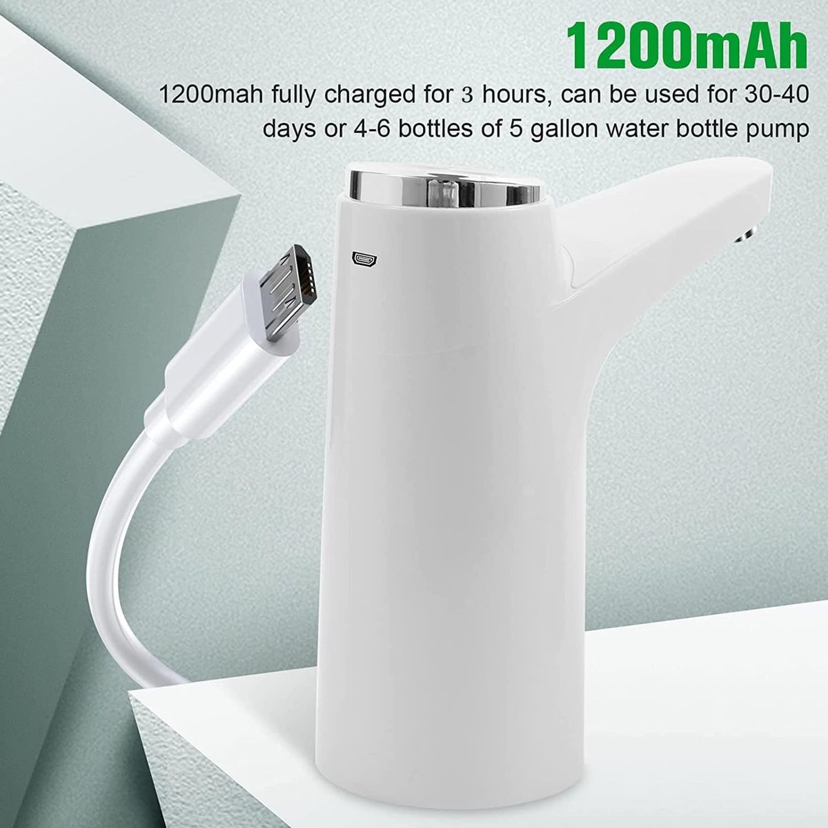 COREJOY - Dispensador Eléctrico Para Agua Mineral-Blanca