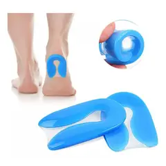 KUANGYE - Talonera Espolón Plantillas Gel Calcáneo Alivia Dolor 1 Par