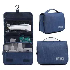 GENERICO - Bolsa De Viaje Cosmético Organizador De Maquillaje azul