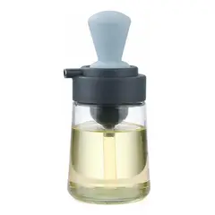 GENERICO - Dispensador De Aceite 2 En 1 Dosificador Botella De Vidrio