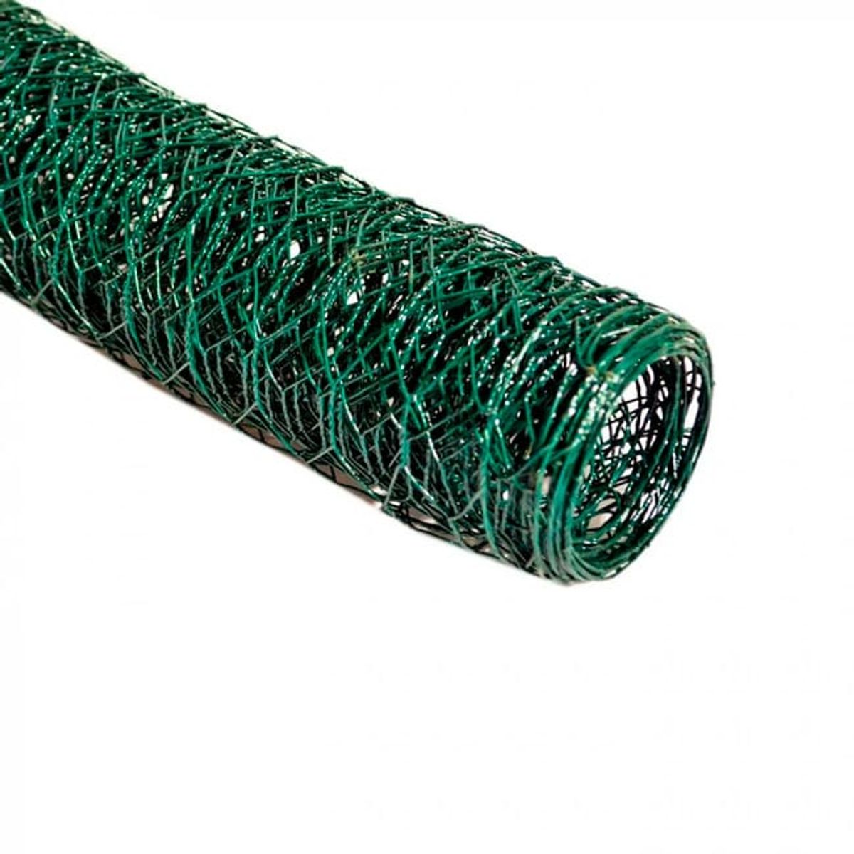 GENERICO - Malla hexagonal 1"x1.0mt (5mt) recubierta PVC verde Bighouse