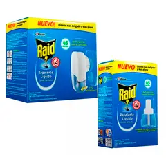 RAID - Pack Electrico Liquido 45 Noches Aparato Y Repuesto