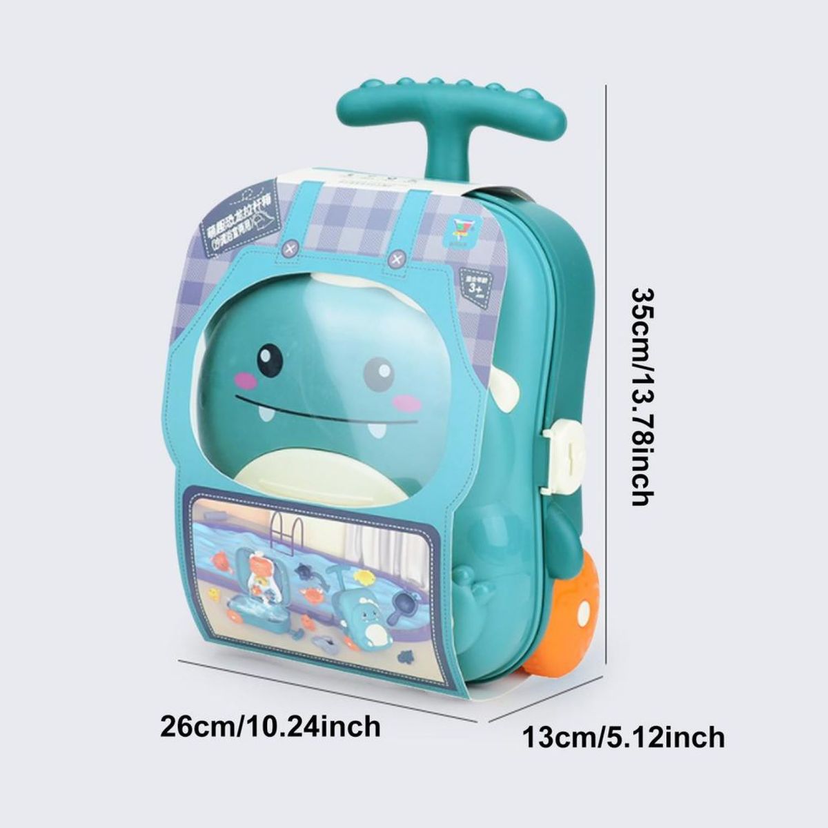 GENERICO - Maleta Dinosaurio PlayaJardín para Niños  accesorios