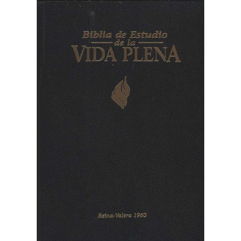 VIDA - Biblia De Estudio Vida Plena Reina Valera 1960 Tapa Dura