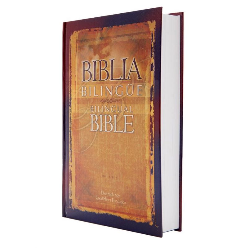 SOCIEDADES BIBLICAS UNIDAS - Biblia Bilingüe Español Inglés Dios Habla Hoy Tapa Dura
