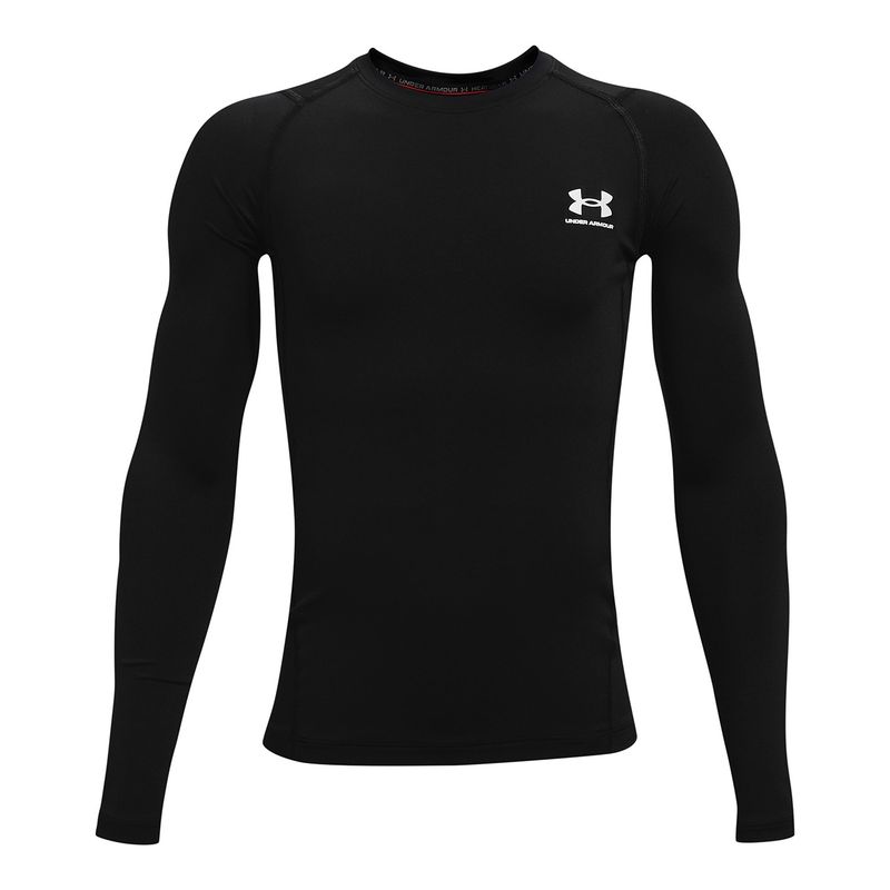 UNDER ARMOUR - Primera Capa HeatGear® para niño Negro UNDER ARMOUR.-