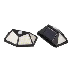GENERICO - Lámpara Solar de Muro/Pared Sensor de Movimiento/ Led